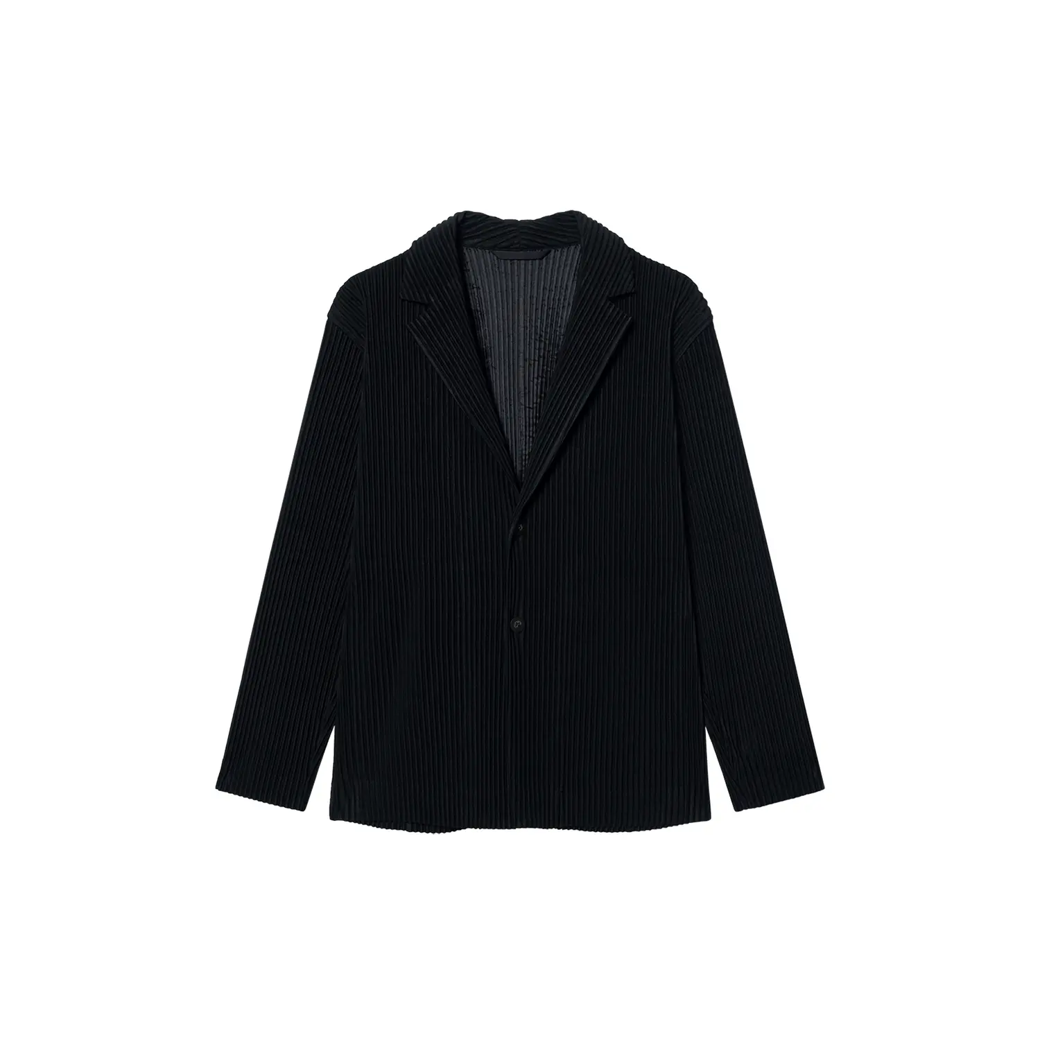 

Homme Plissé Issey Miyake Пиджан с плиссированным эффектом, Black