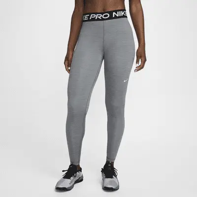 

Леггинсы Nike Pro, цвет Smoke Grey/Heather/Black/White