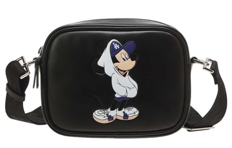 

MLB Кожаная сумка через плечо унисекс Disney, Los Angeles Dodgers Black