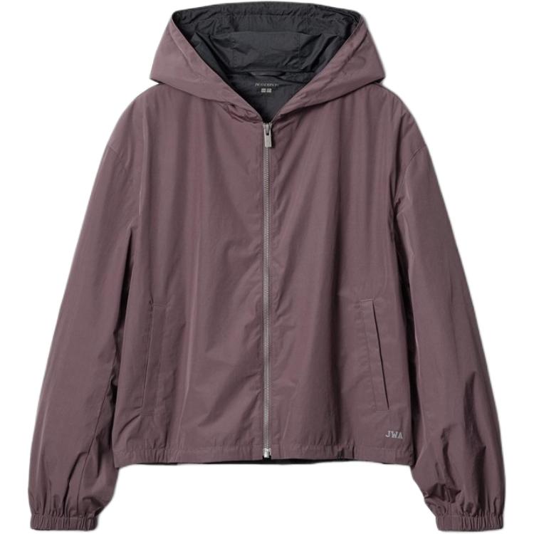 

Куртка JW Anderson UNIQLO, burgundy