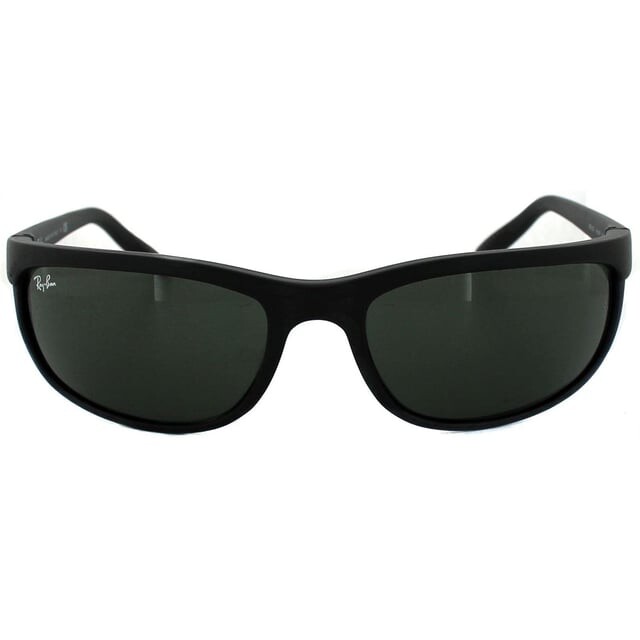 

Мужские матовые зеленые солнцезащитные очки Wrap Ray-Ban, черный