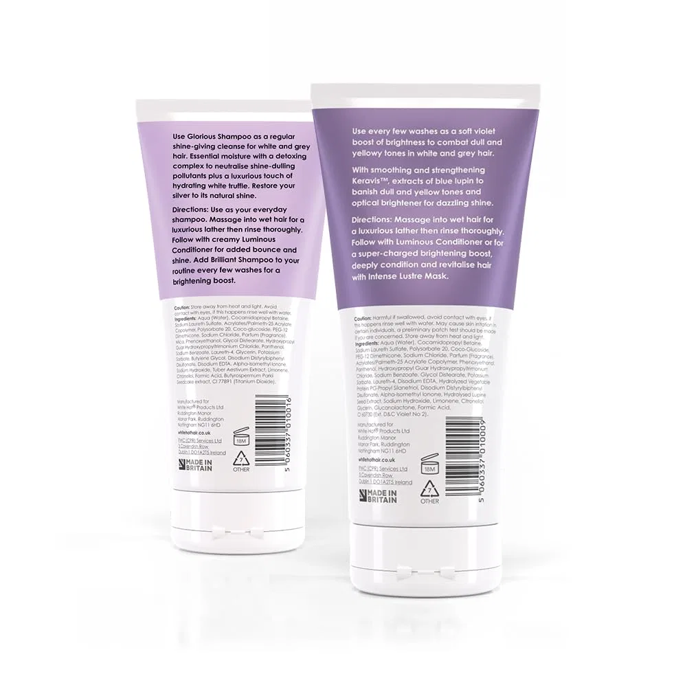 Набор шампуней Cleanse Duo для белых и седых волос White Hot — фото 4