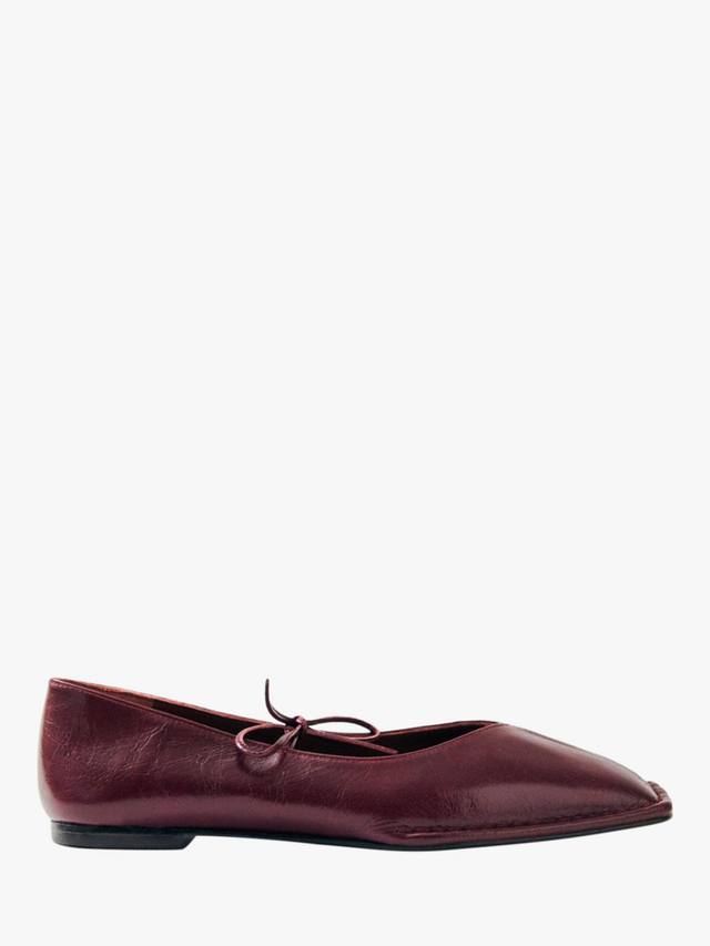 Sway кожаные балетки-лодочки ALOHAS, Burgundy