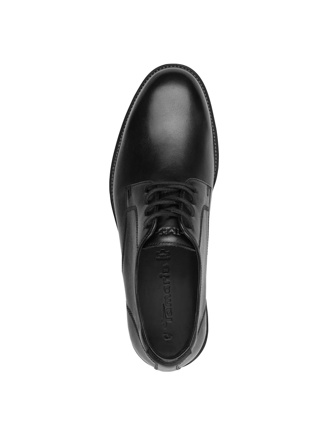 Туфли на шнуровке Tamaris, Black — фото 2