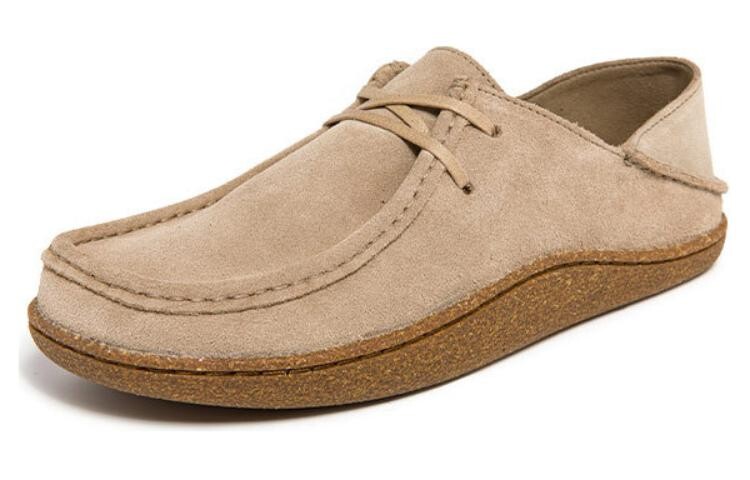 Мужские повседневные мужские низкие песочные Clarks — фото 3