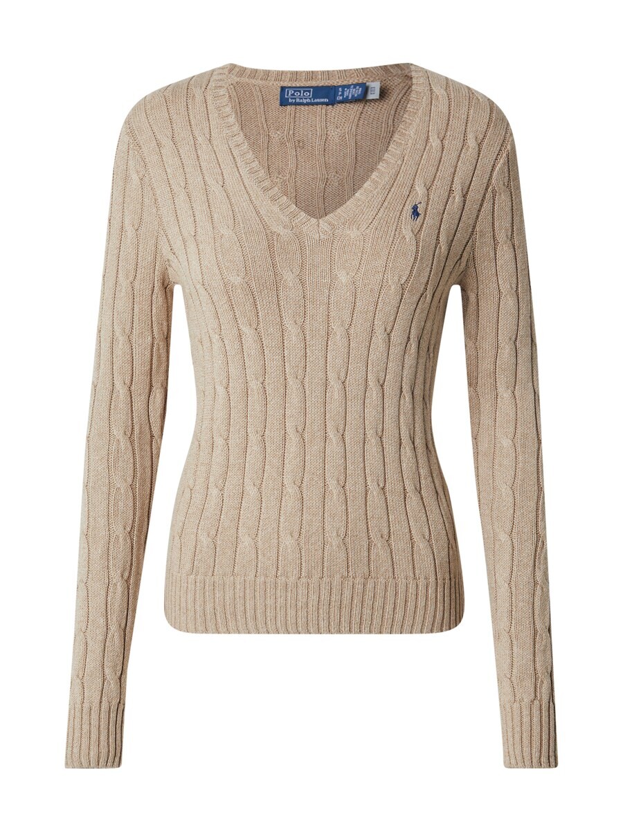 

Тонкий вязаный свитер Polo Ralph Lauren Sweater KIMBERLY, светло-коричневый