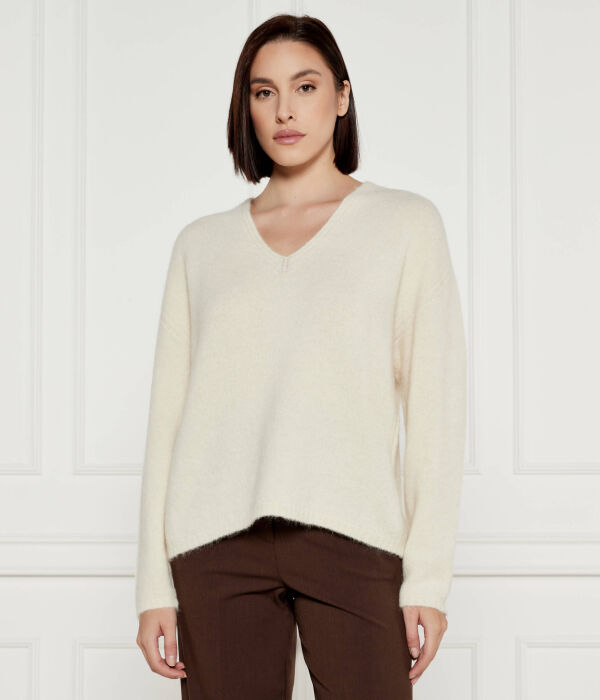 

Шерстяной свитер Regular fit Marella, бежевый