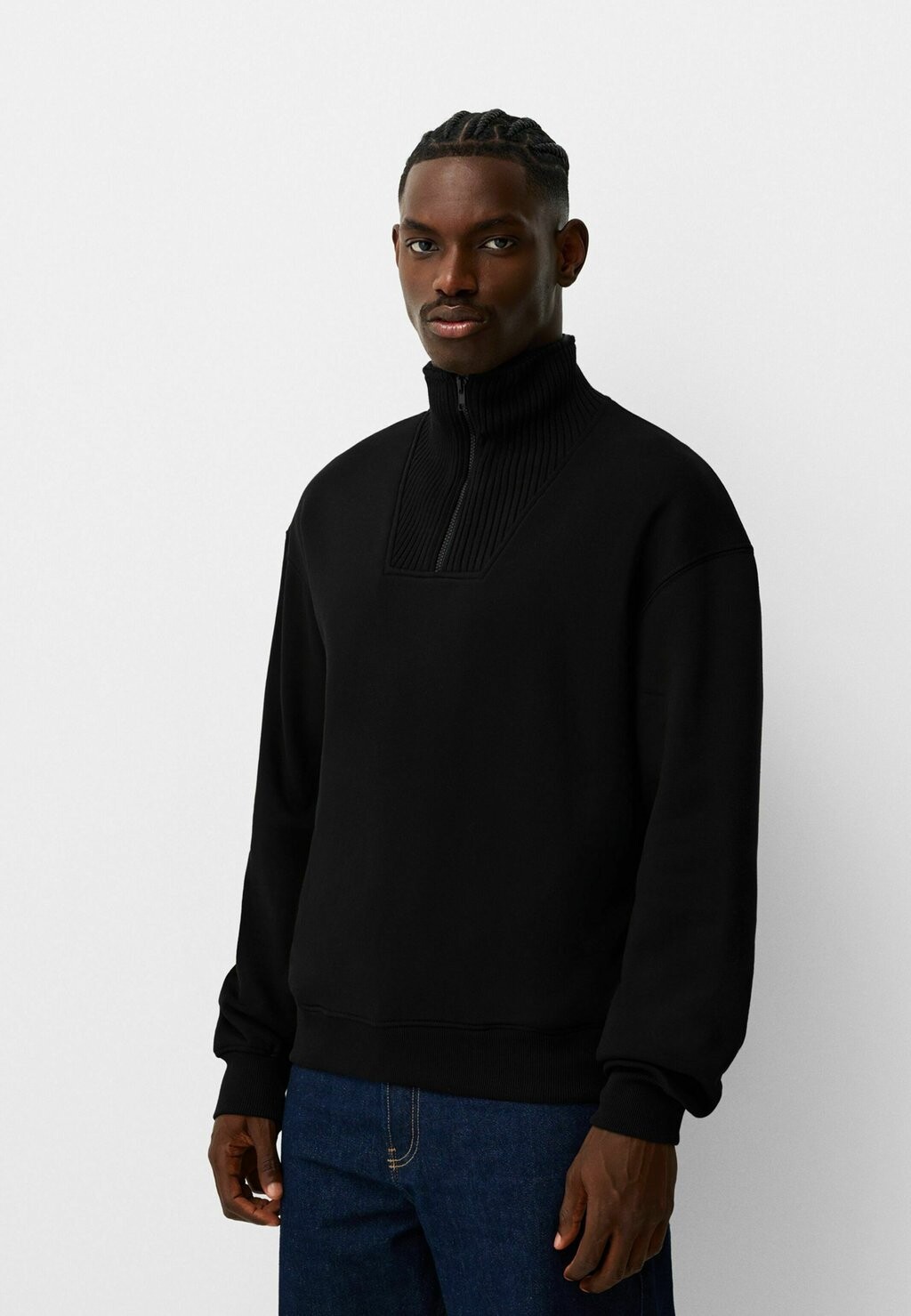 

Толстовка Bershka, черный деним