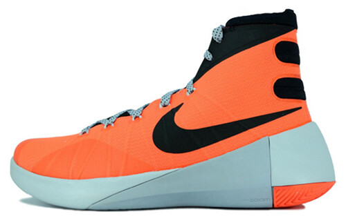 

Баскетбольные кроссовки Hyperdunk 2015 мужские с высоким верхом желтые/серые Nike