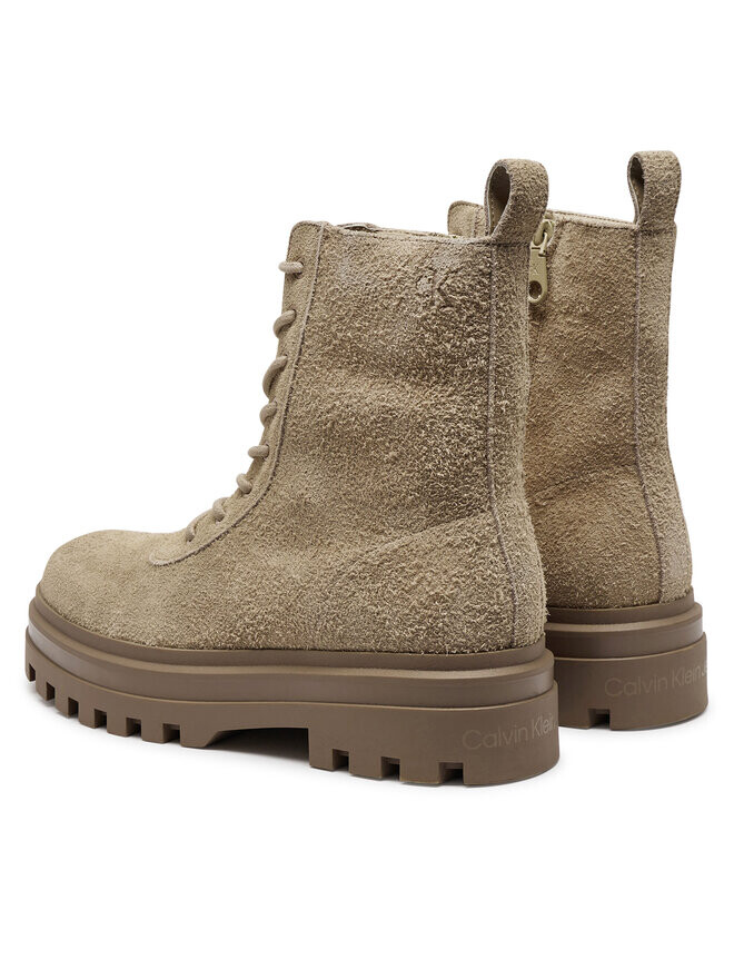 Сапоги Calvin Klein Jeans Lugged Lace Zip Boot Oxf Hr Su YM0YM01068 Beis, бежевый — фото 3