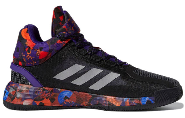 Кроссовки d rose 11 Adidas, черный — фото 2