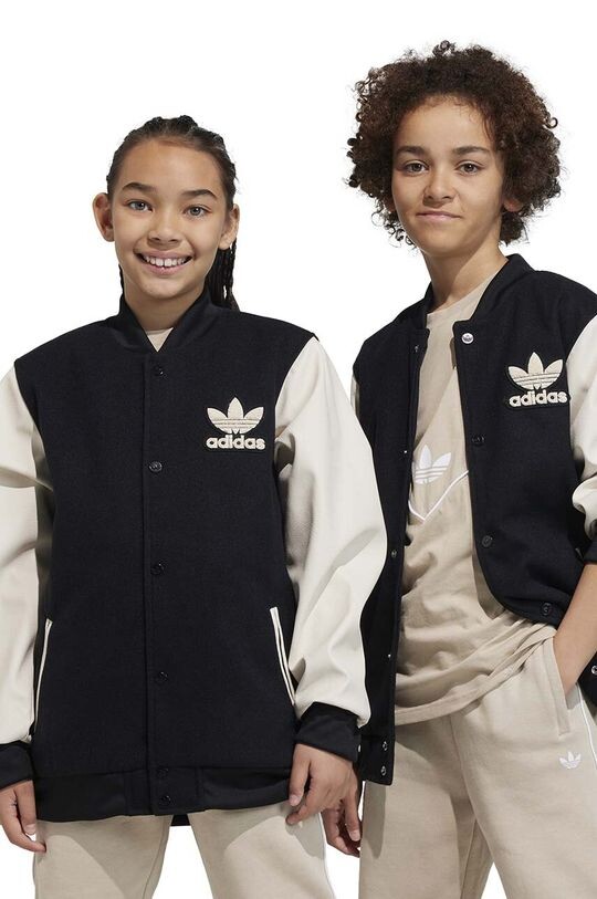 

Детская куртка-бомбер adidas Originals, черный