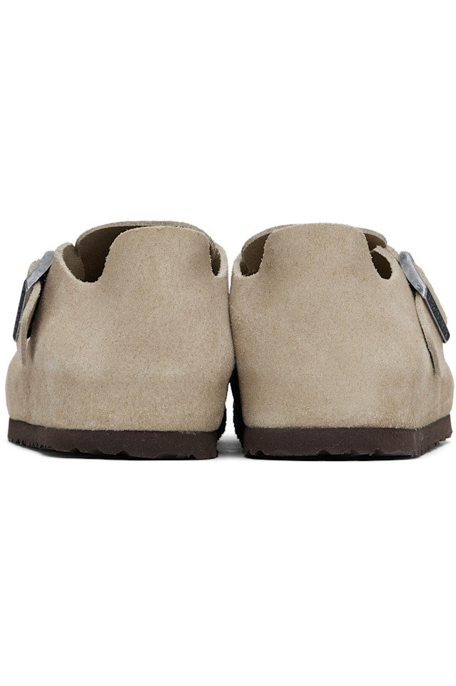 Узкие лоферы London Birkenstock, цвет taupe — фото 2