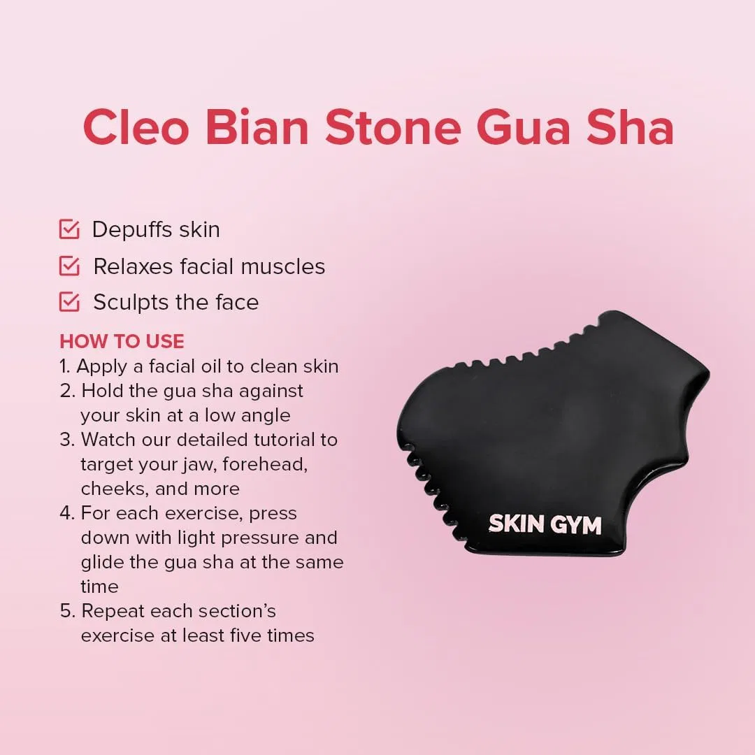 Гуаша для лица Bian Stone SKIN GYM Cleo — фото 4
