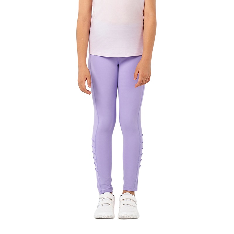 Детские леггинсы DECATHLON, [cloud-like quick-dry]-светло-серый — фото 3