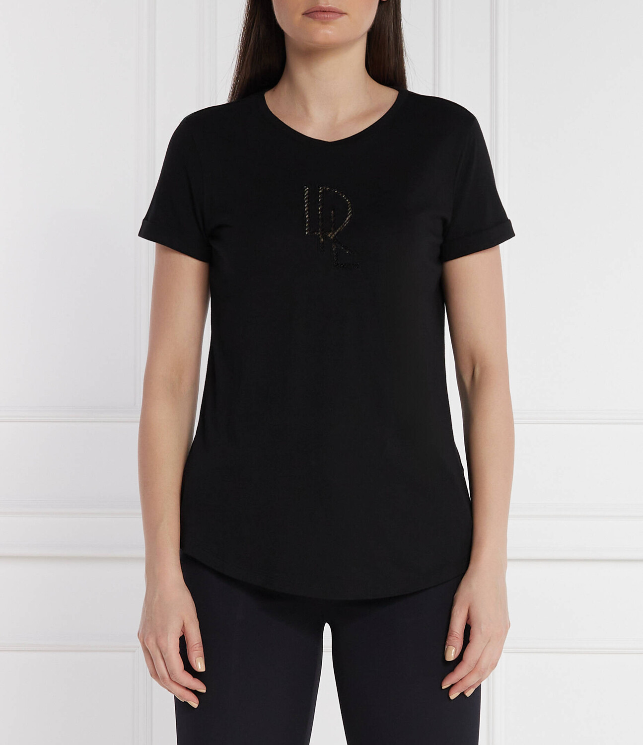 

Футболка LAUREN RALPH LAUREN HAILLY Regular Fit, черный