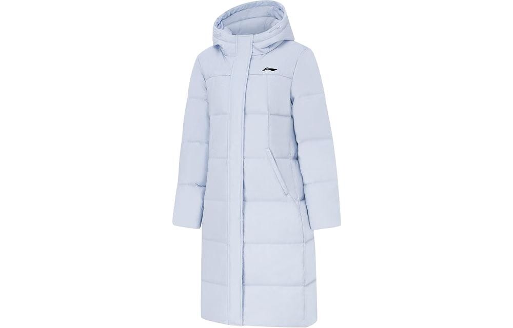 

Li Ning ПОДКЛАДКА Женский пуховик, Светло-голубой