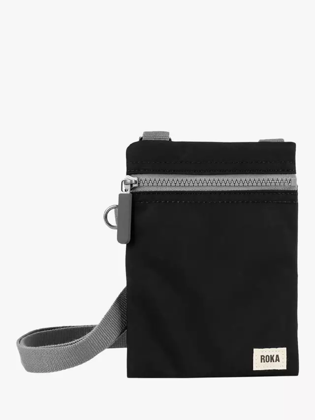 

Сумка кросс-боди ROKA London Chelsea Recycled Nylon, черный