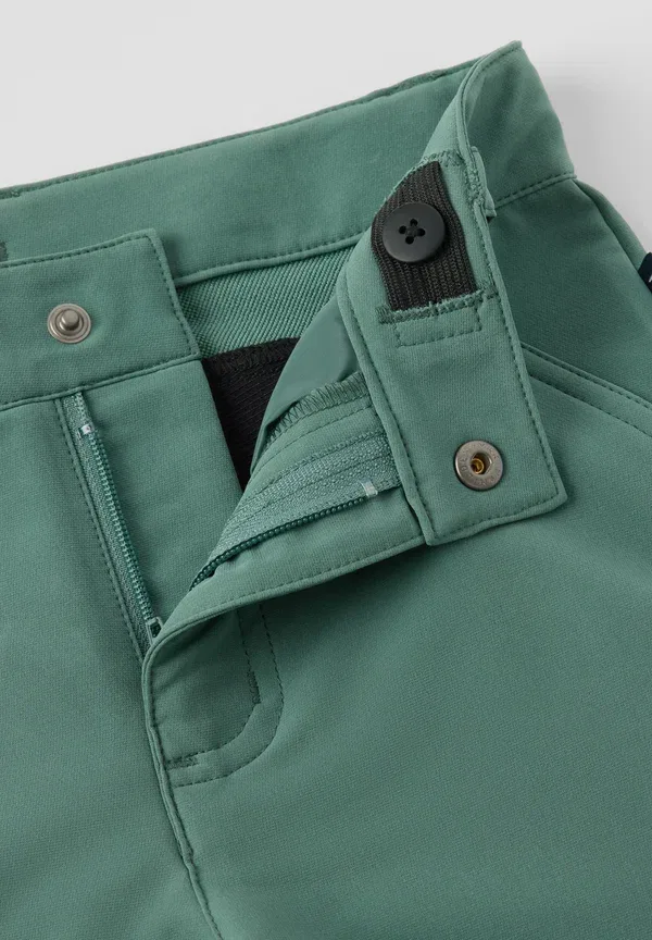 Брюки для активного отдыха Reinforced quick dry adventure trousers Polarn O. Pyret, тёмно-лесной — фото 2