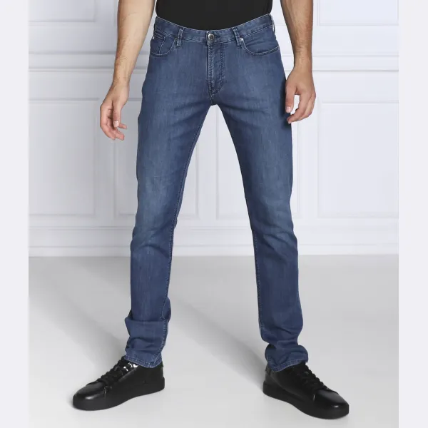

Джинсы узкого кроя j06 Emporio Armani, синий