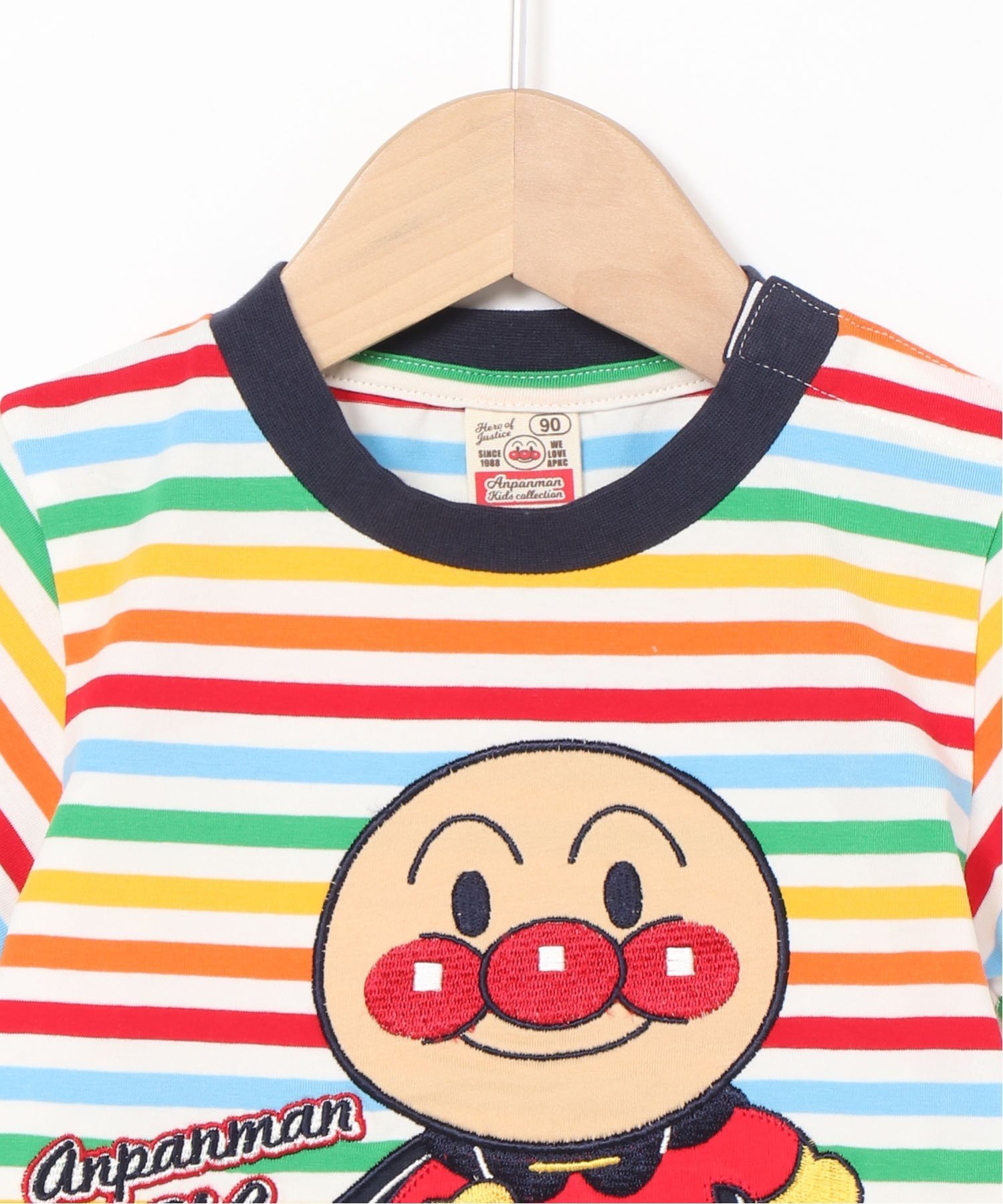 Детская коллекция ANPANMAN / (K) Футболка с аппликацией и многослойной отделкой Anpanman Kids Collection, multicolor — фото 3