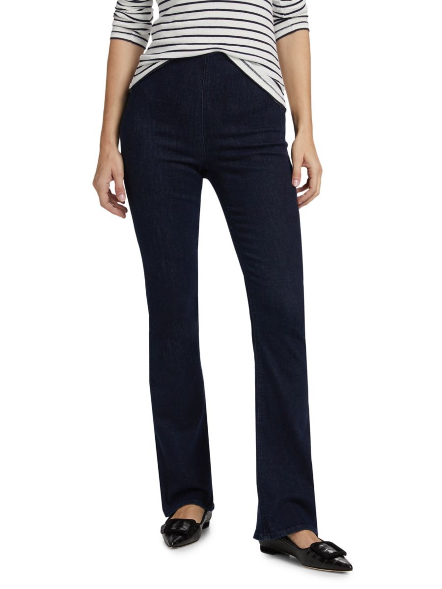 

Эпические брюки Peyton Pull-On с высокой талией rag & bone, цвет Rinse