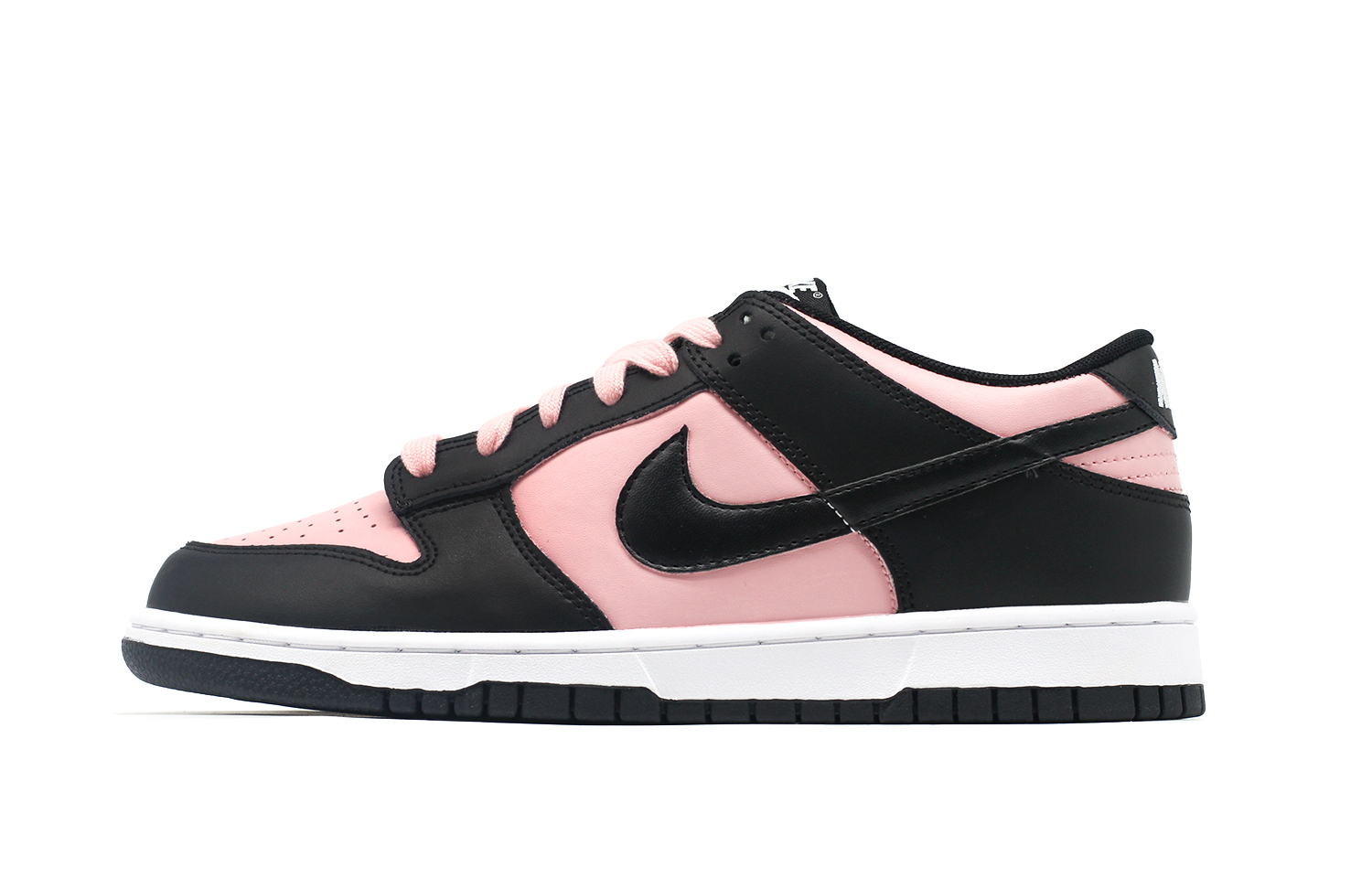 

Кроссовки Nike Dunk Skateboard Shoes Women's Low-Top Black White Pink, Черный, Кроссовки Nike Dunk Skateboard Shoes Women's Low-Top Black White Pink