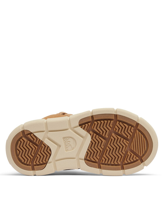 Сапоги для снега Youth Explorer III Lace Wp 2088512253 Sorel, коричневый — фото 4