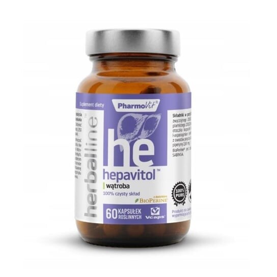 

Pharmovit, Гербалин Гепавитал 60 капсул для печени
