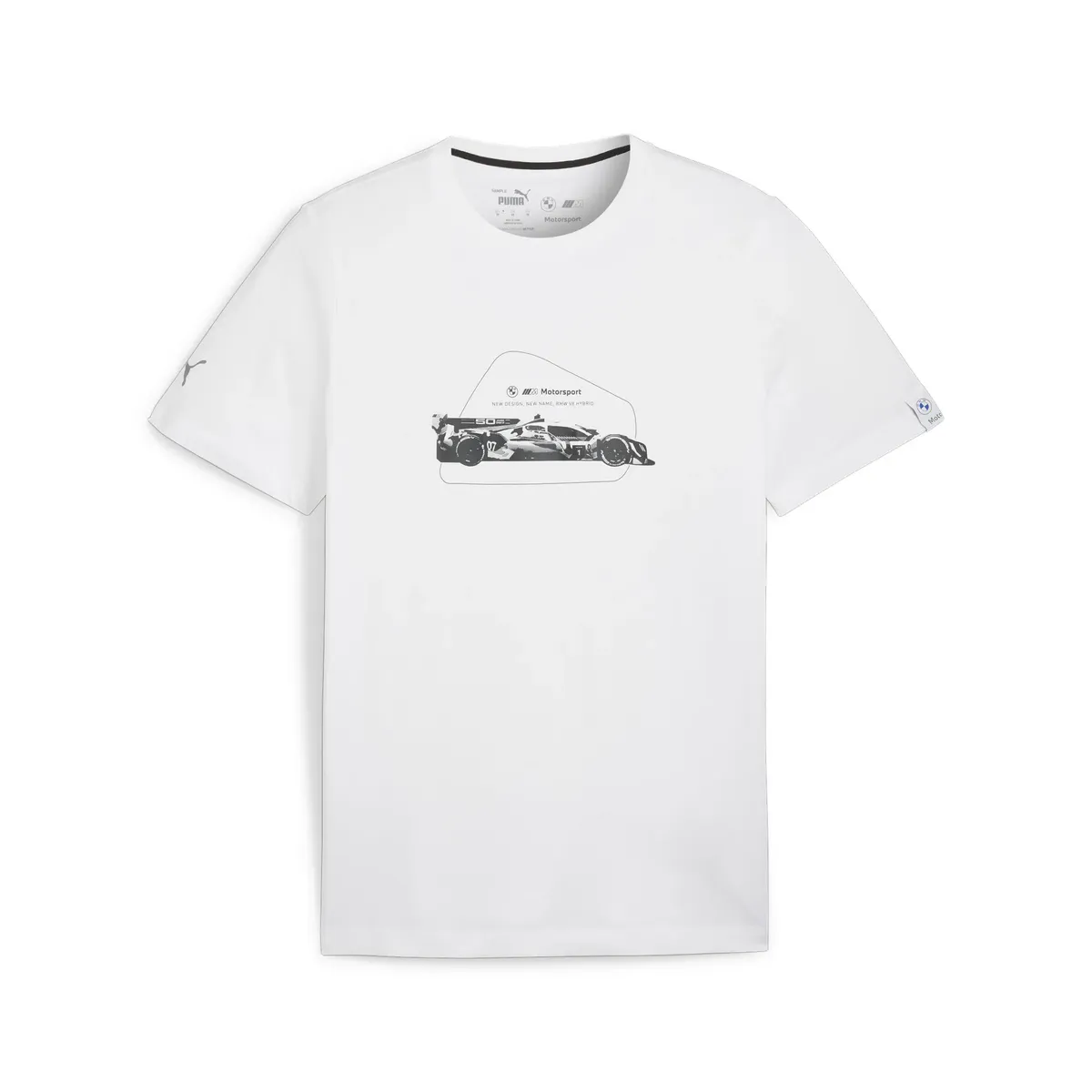 

Футболка PUMA "Футболка BMW M Motorsport ESS с рисунком Мужская", белый