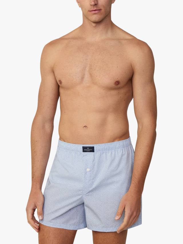 

Хлопок тканые шорты Hackett London, цвет Ink Blue
