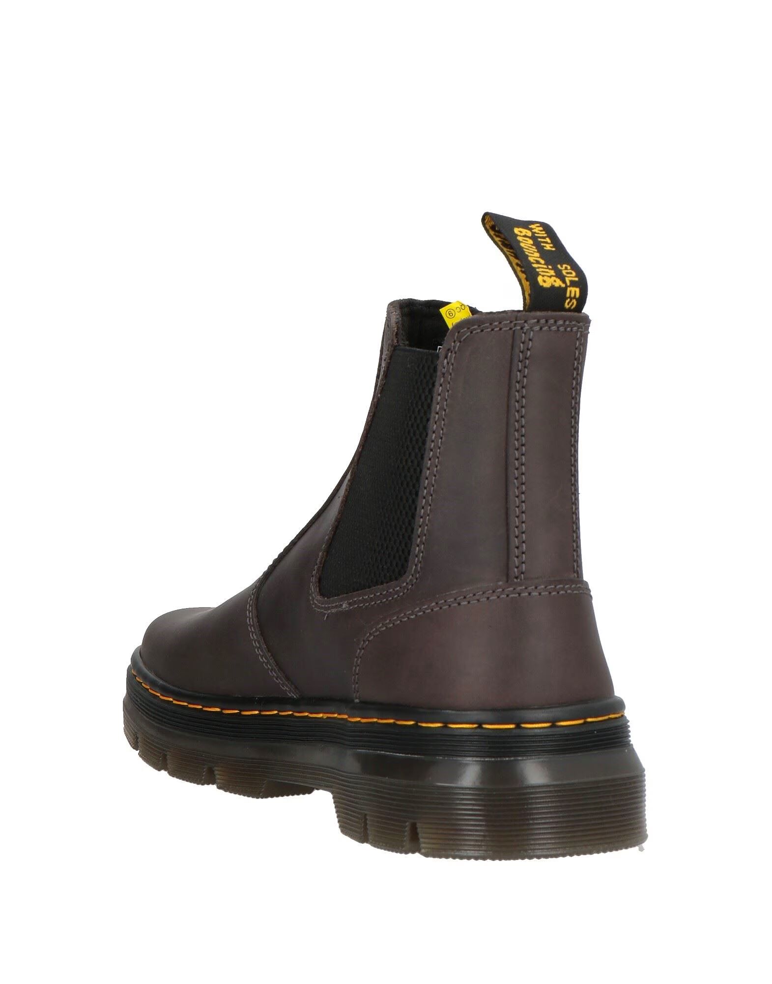 Ботильоны EMBURY GUNMETAL SADDLEBACK Dr. Martens, темно-коричневый — фото 3