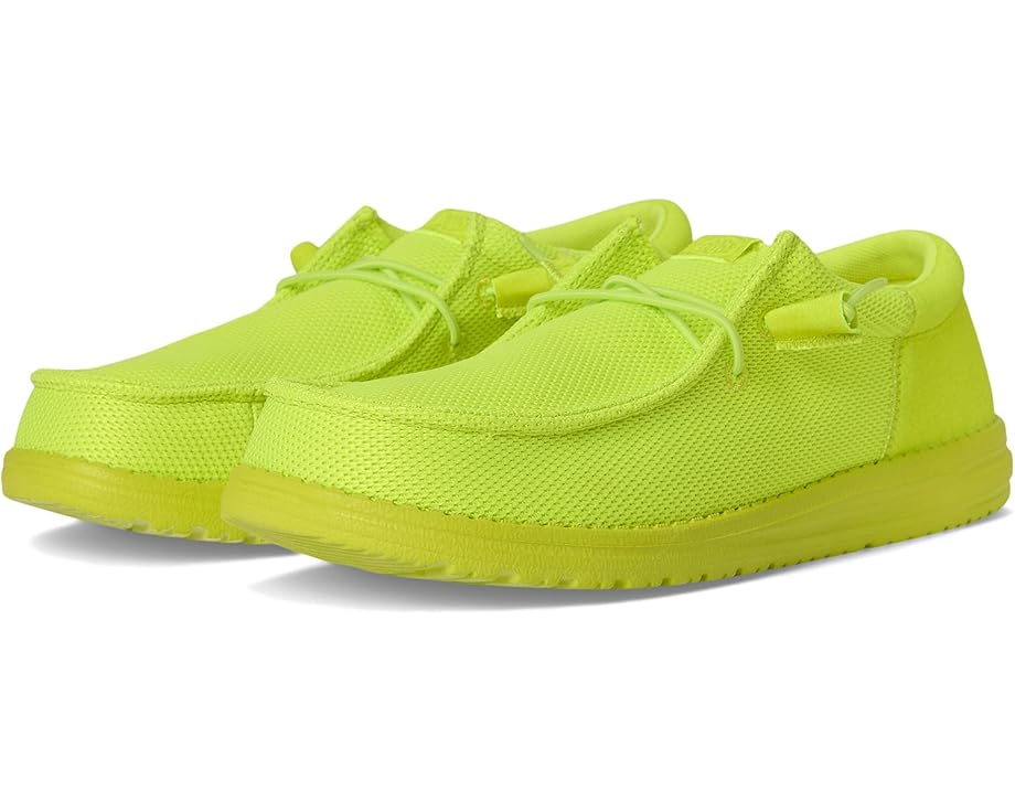 

Лоферы Hey Dude Wally Funk Mono Slip-On Casual Shoes, цвет Lime Punch