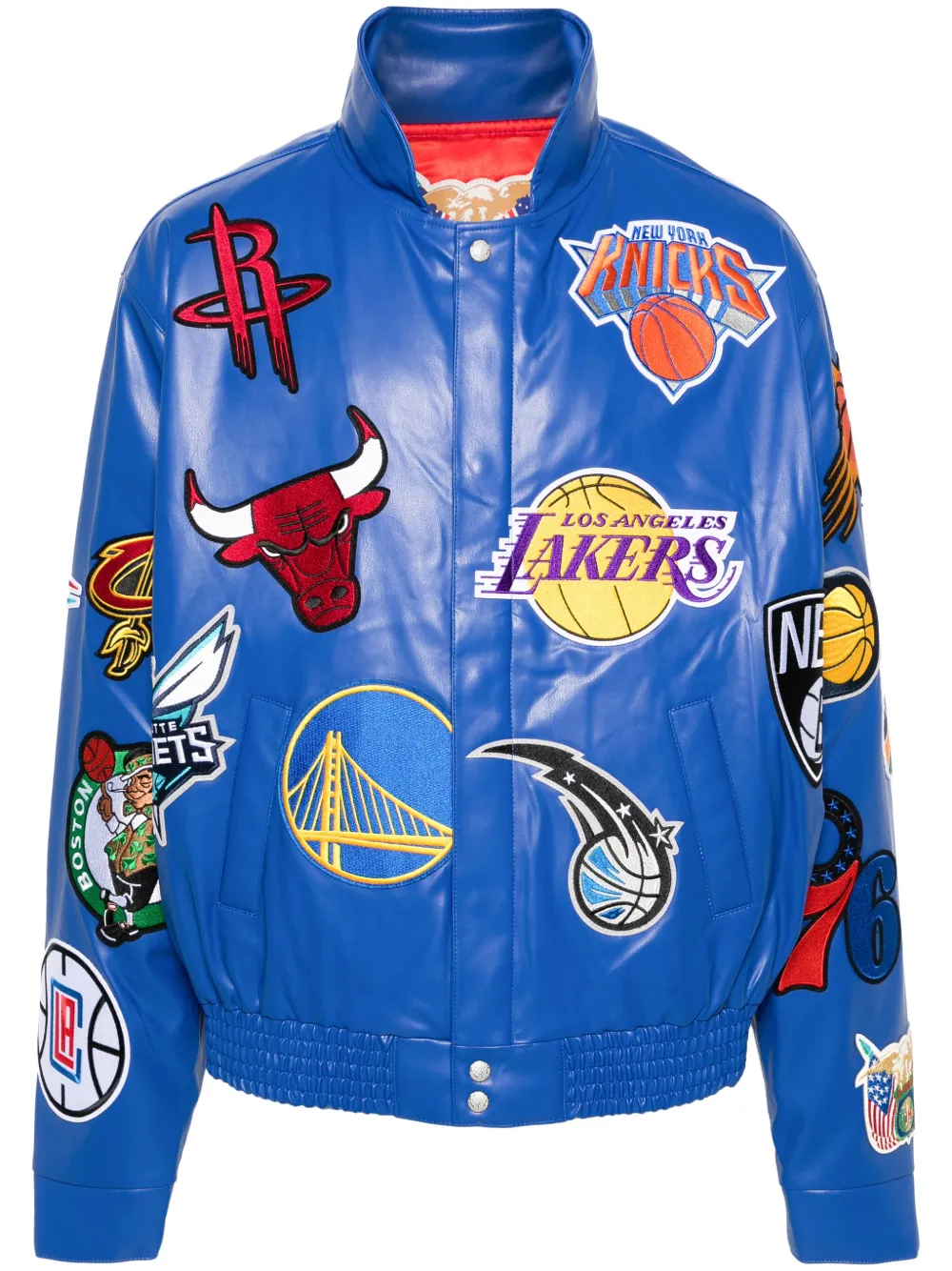 

Бомбер NBA Collage Jeff Hamilton, синий