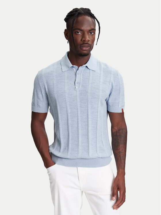 

Рубашка поло стандартный крой 115GK301G United Colors Of Benetton, синий