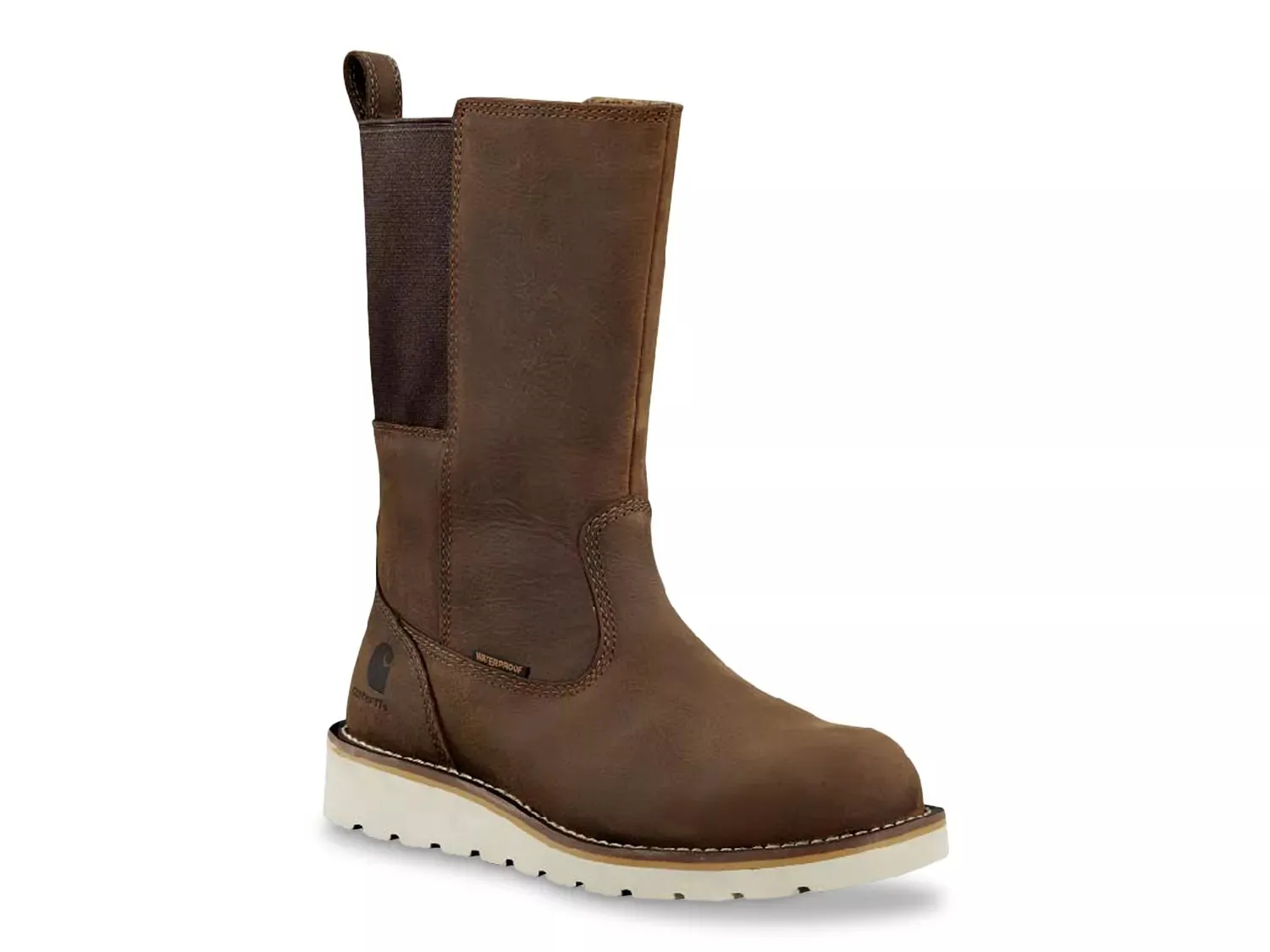 Ботинки Carhartt Wellington Waterproof Steel Toe Work Boots - женские, темно-коричневые