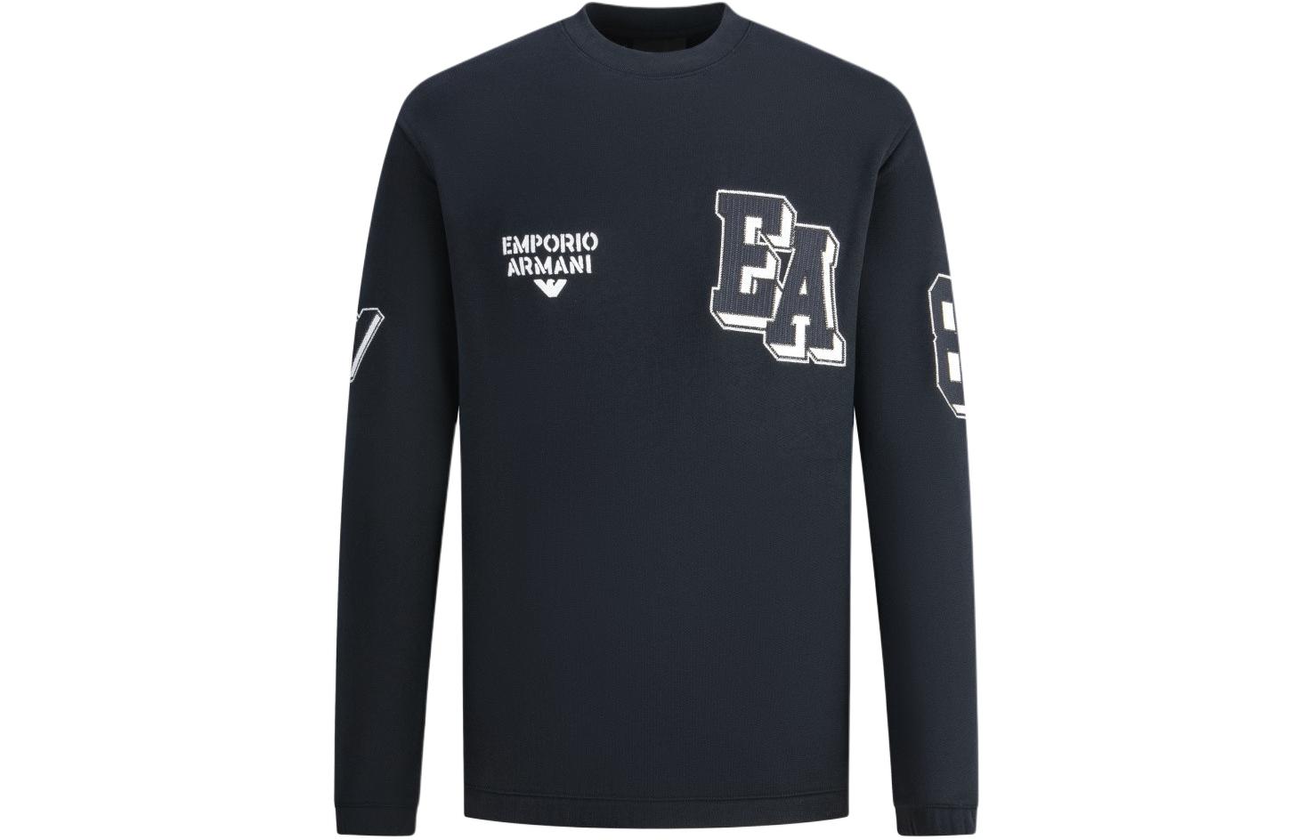 Толстовка EA7 FW23 мужская EMPORIO ARMANI, синий
