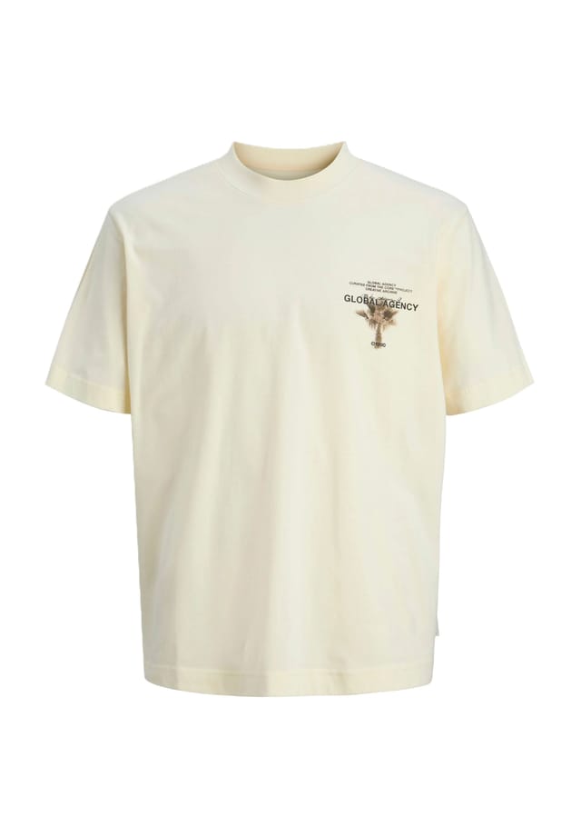 

Хлопковая футболка Originals By Jack & Jones, цвет 299798 sweet corn