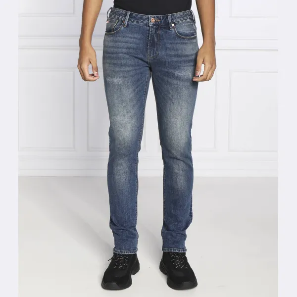 

Джинсы узкого кроя j06 Emporio Armani, синий