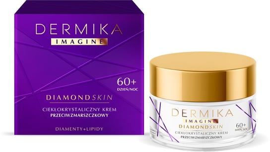 

Жидкокристаллический крем против морщин 60+ Dermika, Imagine DiamondSkin