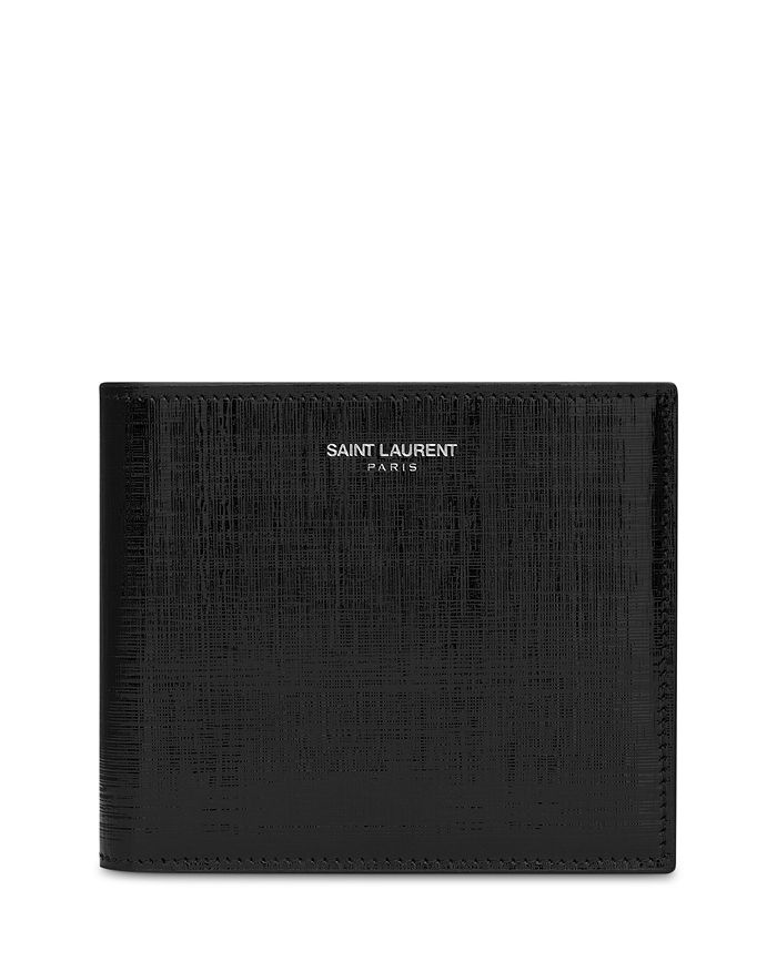 

Кожаный кошелёк SAINT LAURENT, черный