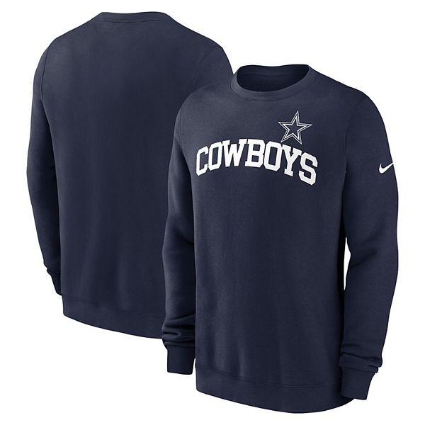 

Мужской свитшот Dallas Cowboys Club цвета navy Nike