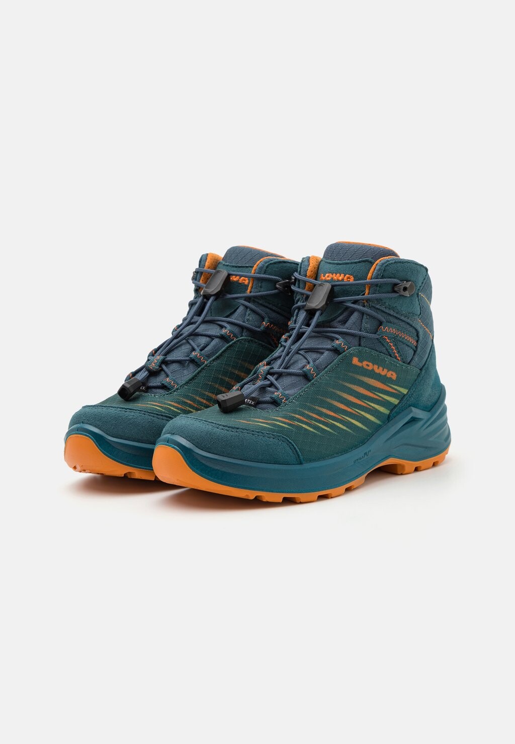 Кроссовки Zirrox Ii Gtx Mid Jr Unisex Lowa, бензин/манго
