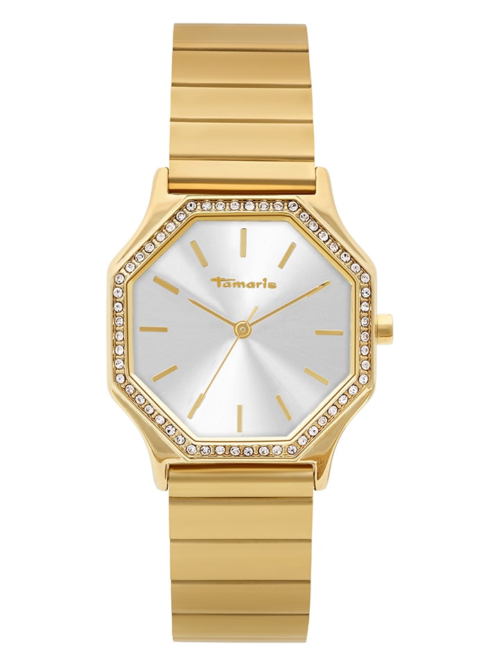 

Tamaris Кварцевые часы золотисто-белого цвета