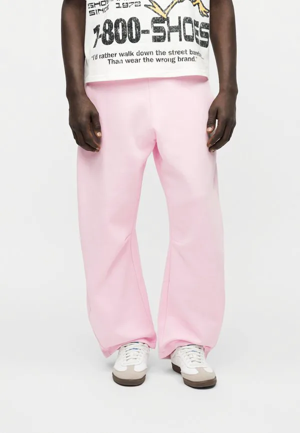 Спортивные брюки унисекс с графическим принтом Adidas Originals, Clear Pink — фото 4