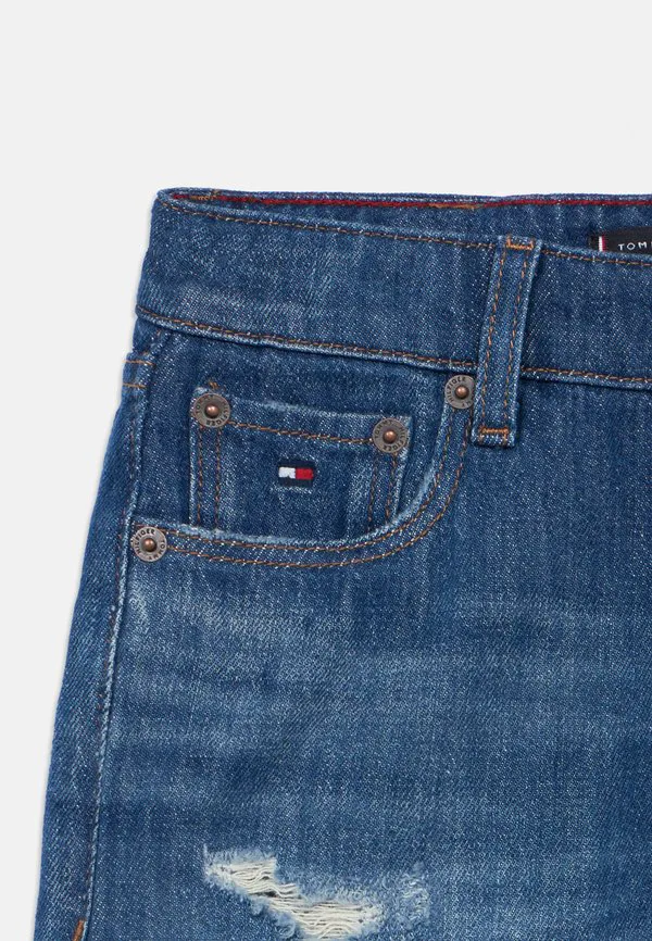 Потертые свободные джинсы, джинсы свободного кроя Tommy Hilfiger, Denim Dark — фото 3