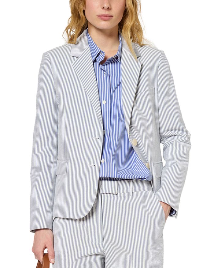 

Ривэль хлопковый блейзер Gerard Darel, синий
