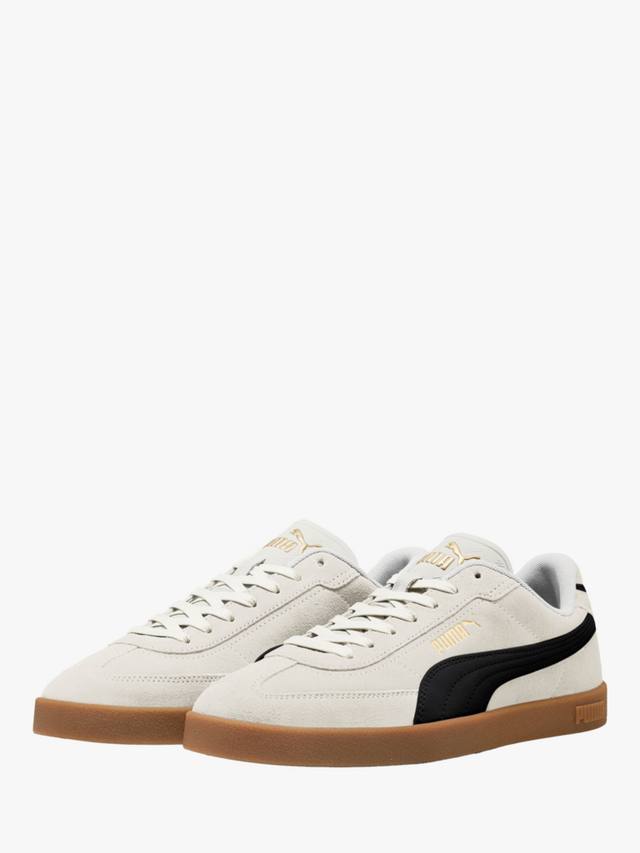 Club II Era замшевые шнурованные кроссовки PUMA, Grey/Black — фото 2