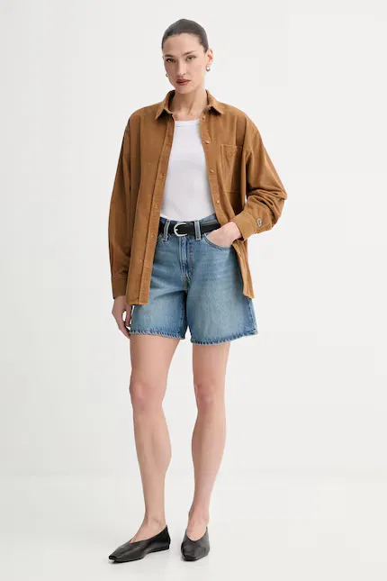 Шорты джинсовые 94 багги Short Levi's, синий — фото 2