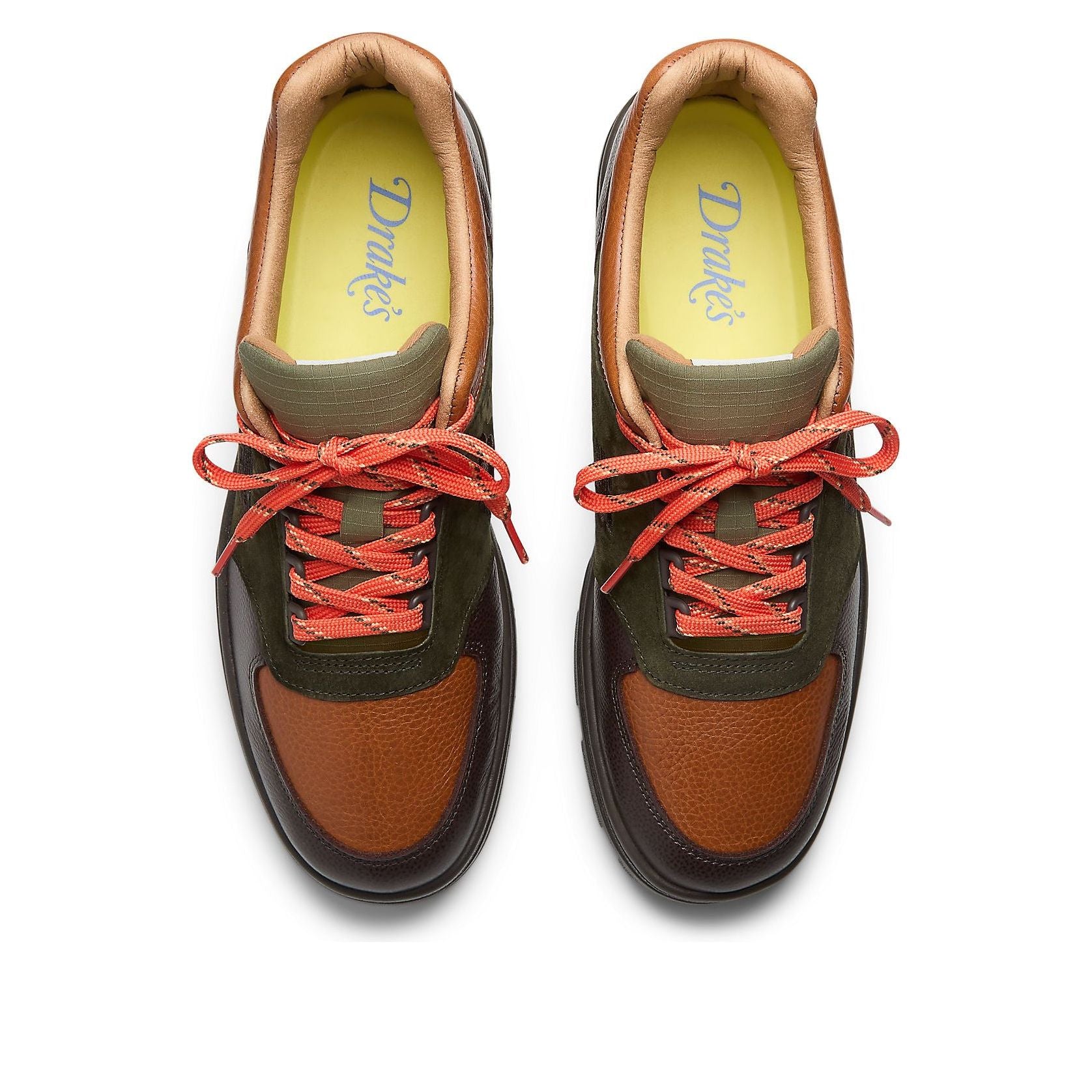 Кроссовки New Balance Made in UK x Drakes Allerdale 'Brown Olive' — фото 4